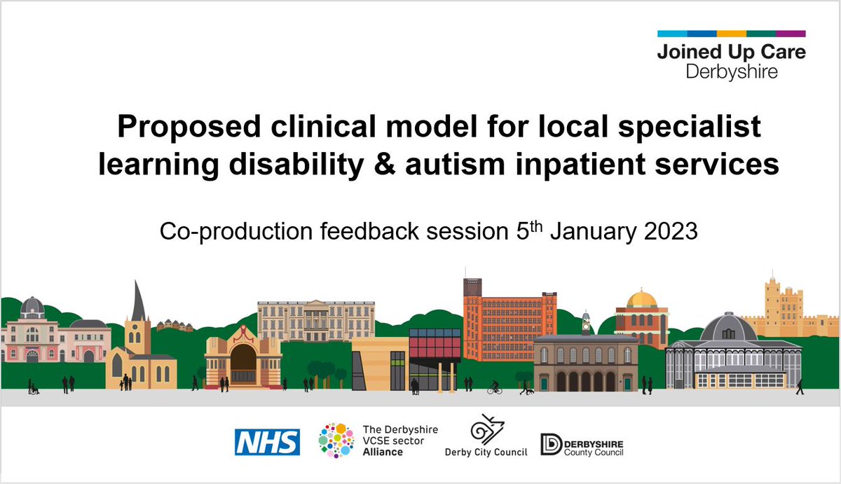 This morning I am presenting & listening. 

#ndstratcomm #learningdisability #autism #hospital #transformingcare #buildingtherightsupport