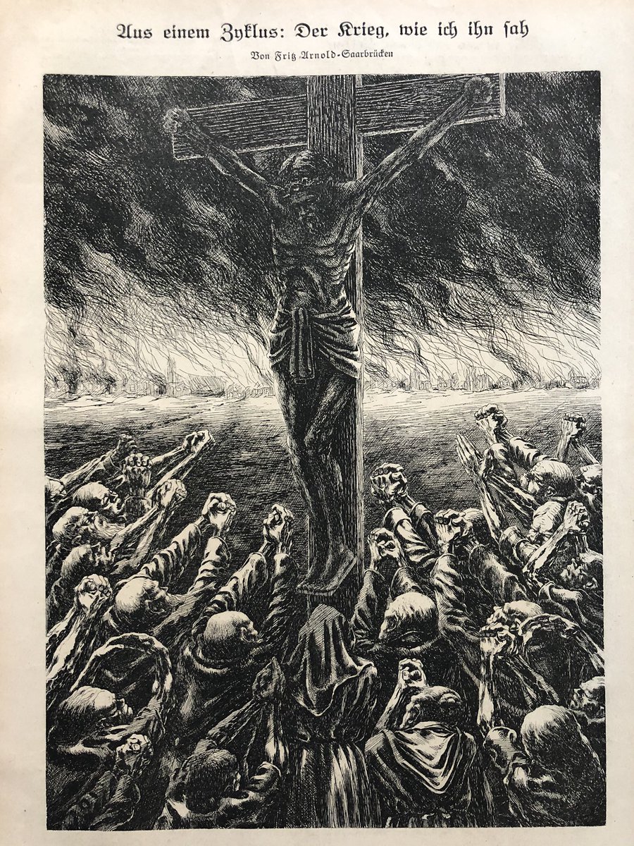 Fritz Arnold (1883–1921), « Extraits d'un cycle: La guerre comme je l'ai vue », 1919
