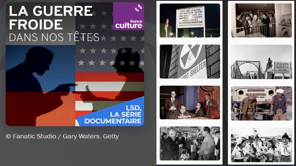 histgeo_edu_num's tweet photo. [#PodcastDuDimanche] 📻
✅ "La guerre froide dans nos têtes" en 8 épisodes sur @LSDseriedoc @franceculture 
✅ Comment ce conflit hors normes a laissé son empreinte dans notre manière de voir la guerre, de la vivre et de l’envisager au XXIe siècle ?
👉 https://t.co/LUFoLCW8ks https://t.co/B5yc3q0BCQ