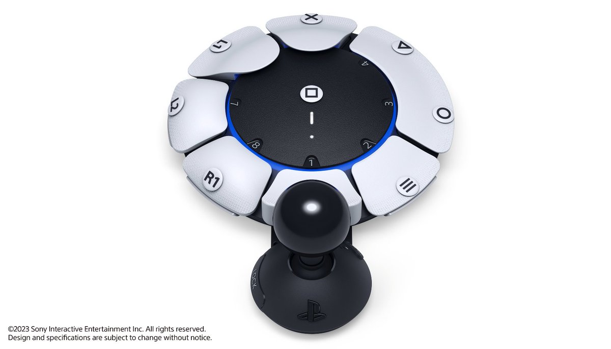 PlayStationEU's tweet photo. Introducing Project Leonardo for PS5, a highly customisable accessibility controller kit designed to help players with disabilities play more easily, more comfortably, and for longer periods. 

More info: https://t.co/YoqDzkYwu0 https://t.co/7BuCgATSpN