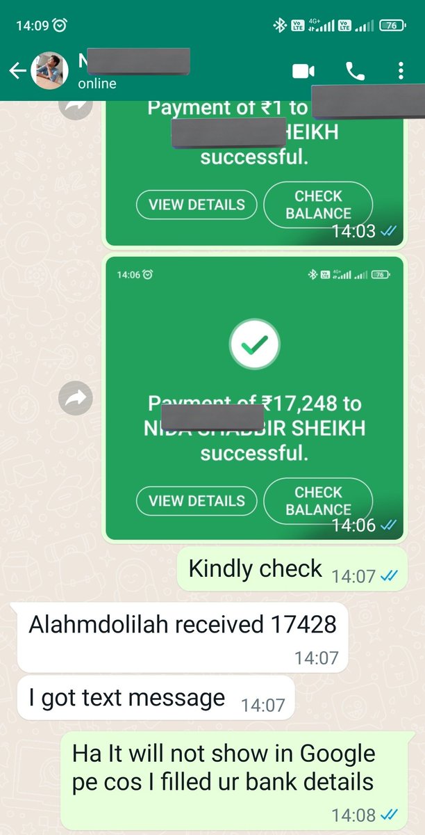 kausar_nargis's tweet photo. Alhamdulillahi Rabbil Aalameen
#29302rs raised via @TheIndiaZakat &
#17248rs Paid to her for her #MCA_2_fees
Jazakallahumma Khairul Jaza
Total fees not paid yet
Thanks to all of you who helped by various means
#RT
Kindly #Donate via👇🏼link
https://t.co/Y4WvaMQq0M…
#Target_15k https://t.co/QVhFcrDTvD