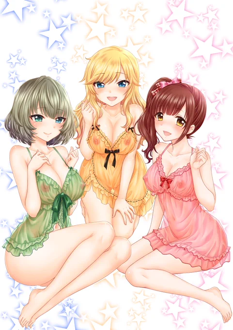 今年も透けキャミを愛す 