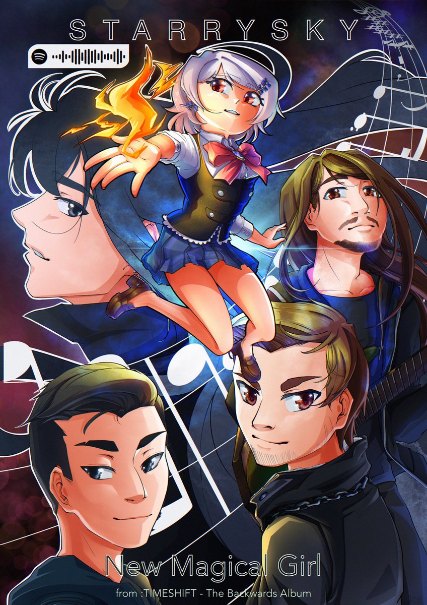 « Personne ne sait
Qui se cache dans cet éclat
Pour toi je serais toujours là »

STARRYSKY — New Magical Girl

Fanart réunissant <a href="/Sasha_Strsky/">Sasha Brown - Starrysky</a> , <a href="/taiwuang/">Tai ~STARRYSKY</a> , <a href="/YukiKTakano/">Takano Yuki [Starrysky]</a> , <a href="/NekuPLUGIN/">Neku</a> , <a href="/LoganSechi/">Logan Sechi</a> , avec un design original de <a href="/AKAraxy/">AKA ✦ 𝗡𝗜𝗞𝗞𝗘「𝗪𝗮𝘁𝗲𝗿 𝗗𝗿𝗼𝗽」🫧</a>
