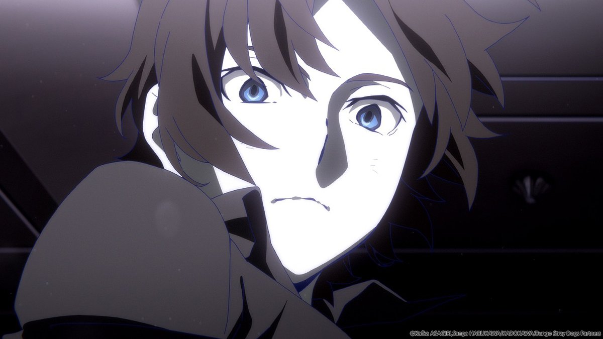 [애니플러스 1/5 23:00 방송 『문호 스트레이독스 4기』 제38화 "고독한 검사와 명탐정"] - 의뢰인인 회사 사장이 암살 당한 일로 자괴감에 빠져있는...