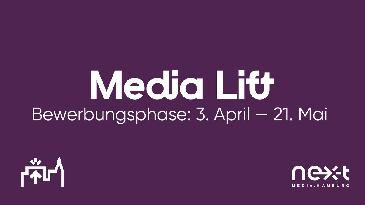 NextMediaHH's tweet photo. 2⃣ #MediaLift ist unser Inkubator für Geschäftsideen an der Schnittstelle von Content mit Technologie. Die Teams erhalten bis zu 15.000€, Netzwerk- und Mentoringangebote sowie individuell abgestimmte Workshops und Trainings.

Mehr Infos gibt es hier: https://t.co/7Sted7Svnt https://t.co/EIABPVVI7E
