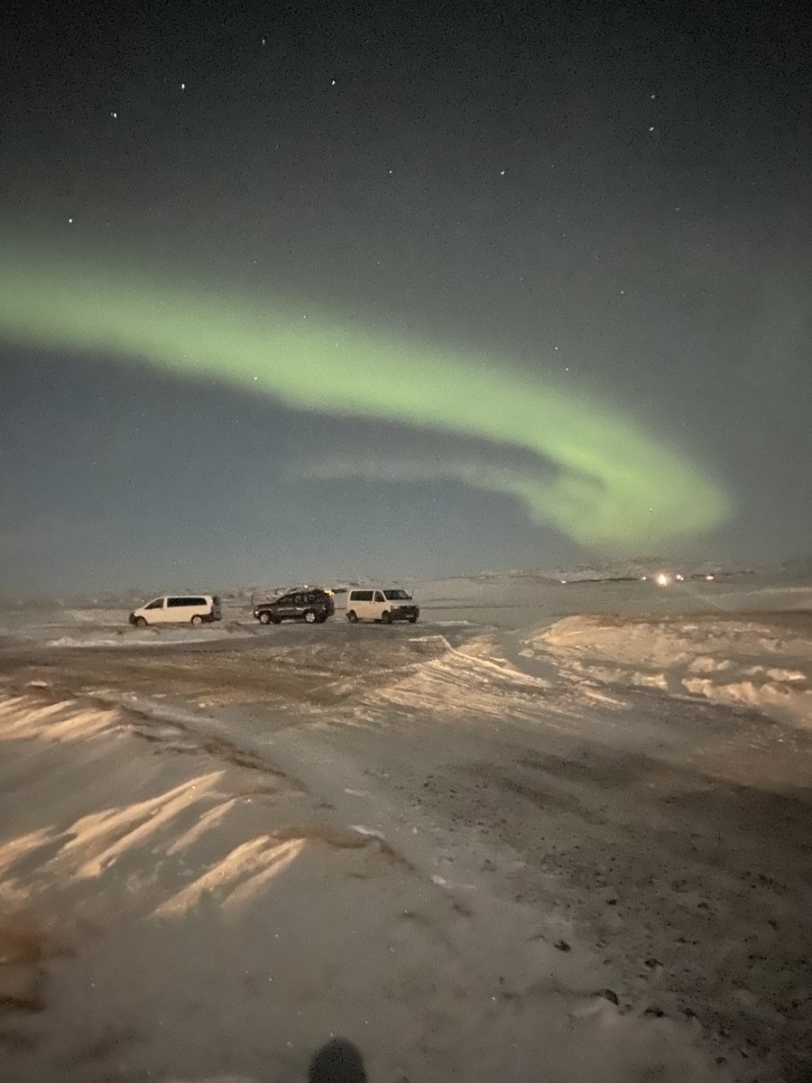 Inspiring start to 2023 with the #NorthernLights in #Iceland