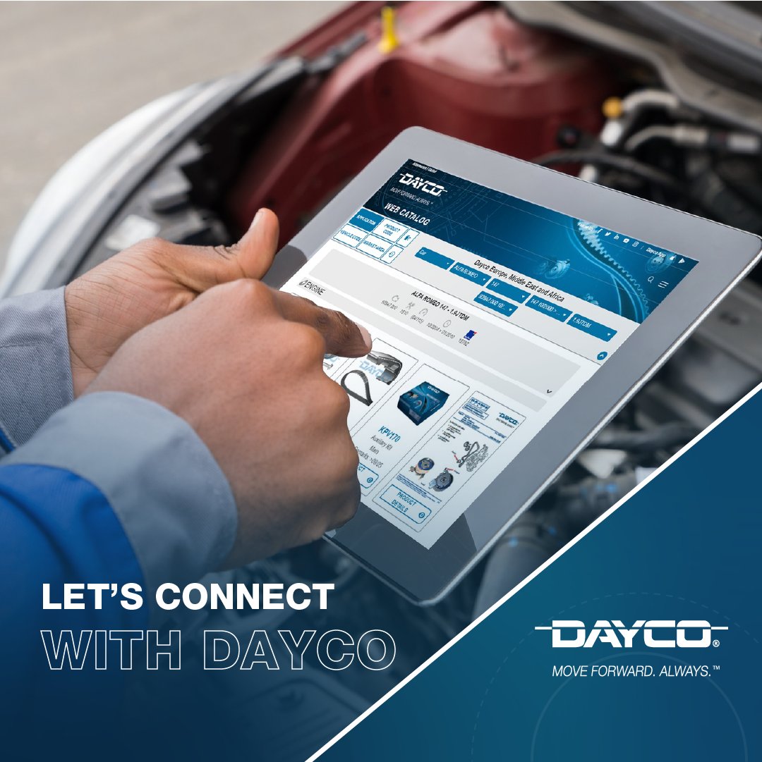 DaycoOfficial's tweet image. Have you ever visited Dayco Garage? The system allows you to download useful documents for free, such as technical and service information on products and many other tools.

Click here to know more &amp;gt; webgarage.dayco.com

#Dayco #MoveForwardAlways #DaycoGarage