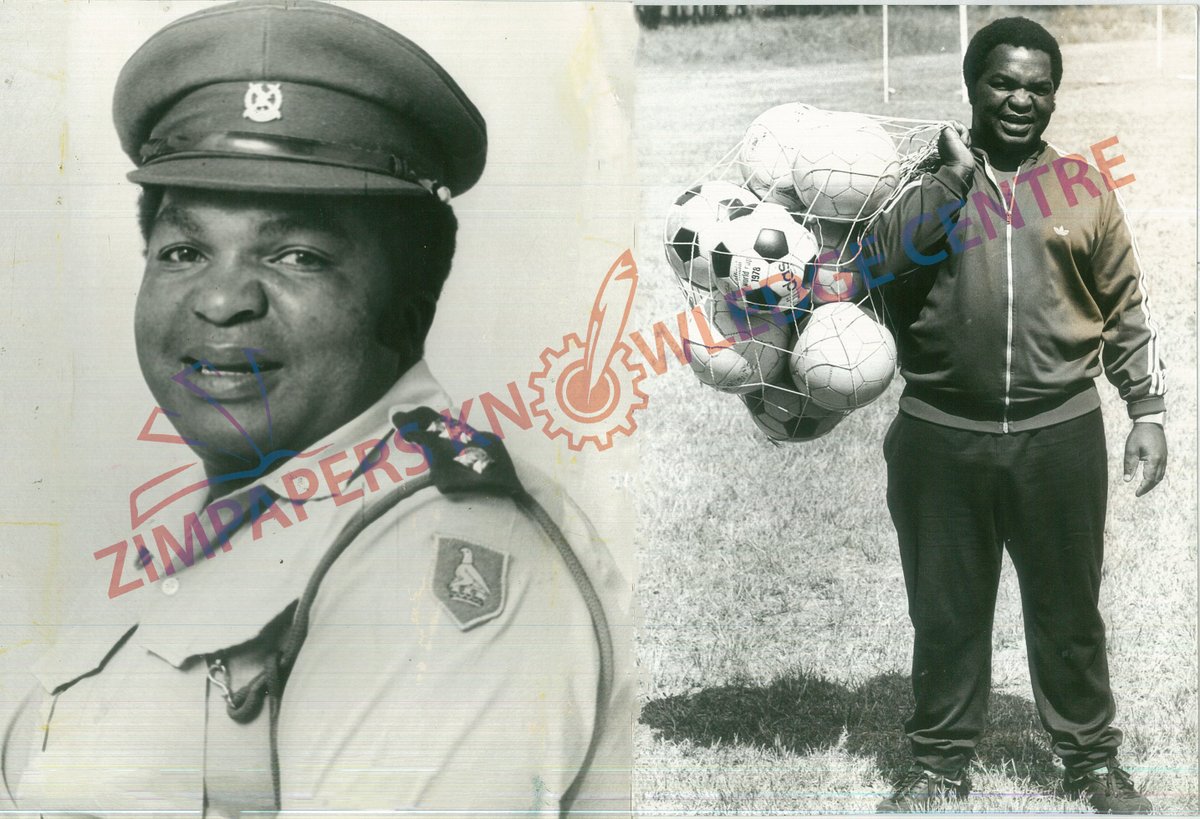 Zimpapers Knowledge Centre (@zimpaperscentre) on Twitter photo #BlackRhinos #ZIFA #soccer #ZNA
Ashton "Papa" Nyazika wore many hats. Among them, he was Zimbabwe National Army senior soccer team coach. - The Herald/Sunday Mail, 8 Jan 1985; 7 May 1986.
📸July Shamu (right pic)
<a href="/ZimpapersCentre/">Zimpapers Knowledge Centre</a> <a href="/ZimpapersByo/">Zimpapers Knowledge Centre Bulawayo</a> #BlackRhinos #ZIFA #soccer #ZNA
Ashton "Papa" Nyazika wore many hats. Among them, he was Zimbabwe National Army senior soccer team coach. - The Herald/Sunday Mail, 8 Jan 1985; 7 May 1986.
📸July Shamu (right pic)
<a href="/ZimpapersCentre/">Zimpapers Knowledge Centre</a> <a href="/ZimpapersByo/">Zimpapers Knowledge Centre Bulawayo</a>