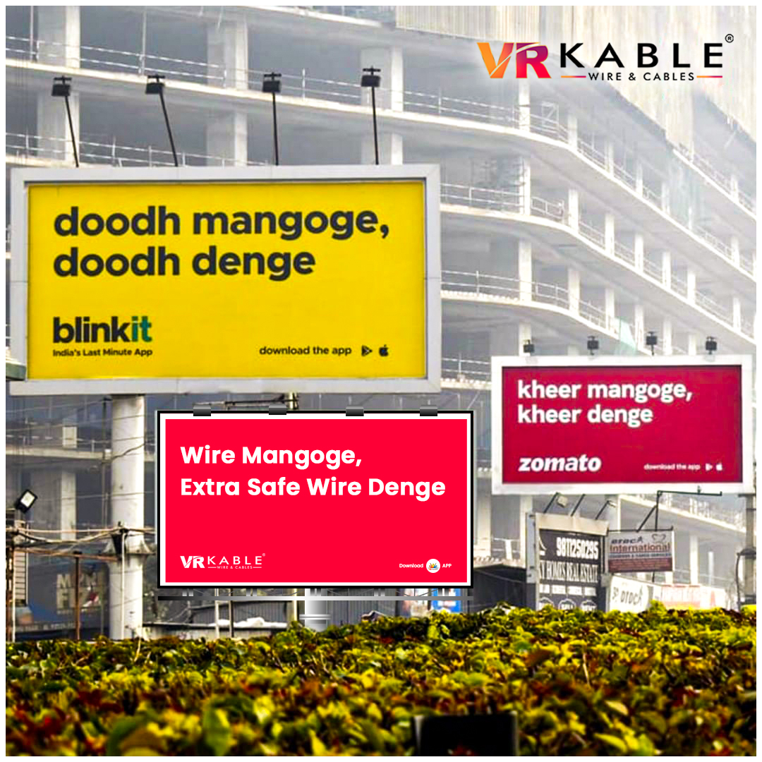 vrkable's tweet image. VR Kable Wire rakhta hai aapke ghar ko extra safe, because it is

* 100% Electrolytic Copper
* More than 101% Conductivity
* Anti-Rodent, Anti-Termite

So don’t just ask for a wire, ask for Extra Safe Wire!

#vrkable #ExtraSafeWire #wires #safety #trending #Zomato #BlinkIt