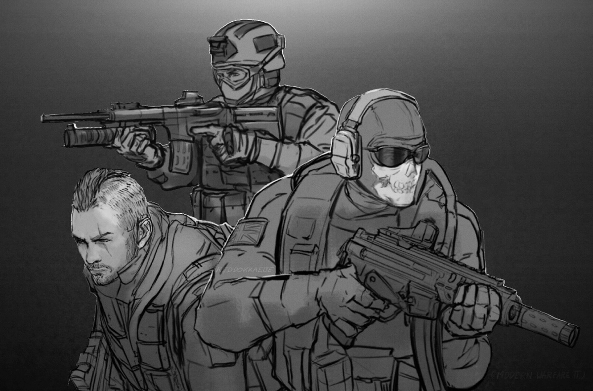 Ol' MWII fanart comp. [just for fun] 