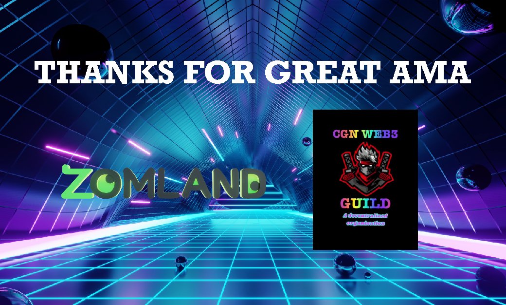 The AMA session between #𝐙𝐨𝐦𝐥𝐚𝐧𝐝 and #𝐂𝐆𝐍𝐖𝐞𝐛𝟑𝐆𝐮𝐢𝐥𝐝 was astounding, with an invigorating and stimulating atmosphere 🎇

We are dedicated to grow stronger together and bring you even more amazing experiences in the near future. Just wait and see!