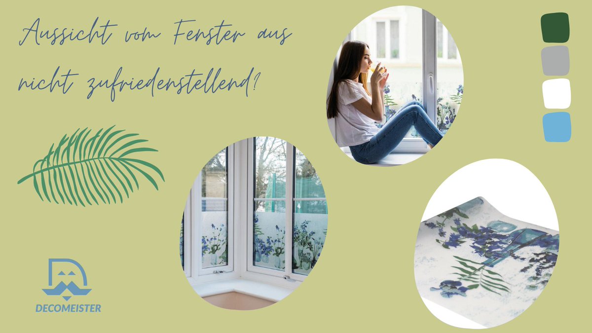 Adhäsionsfolien lassen die Fenster, Vitrinen oder Duschkabinen in neuem Design erscheinen! Sie bieten Schutz vor neugierigen Blicken und geben erheblichen UV Schutz, können schnell und einfach angebracht und rückstandslos wieder entfernt werden.

Mehr 👉ebay.de/itm/2846240370…