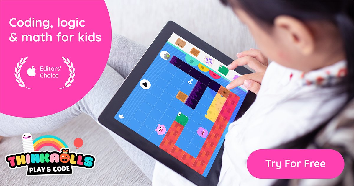 With the continued focus on STEAM education - science, technology, engineering, art, and math- Play &amp; Code by <a href="/avokiddogames/">Avokiddo</a> makes a perfect supplement to your school (or homeschool) curriculum for three- to eight-year-olds. Download now - apple.co/3CixDG7