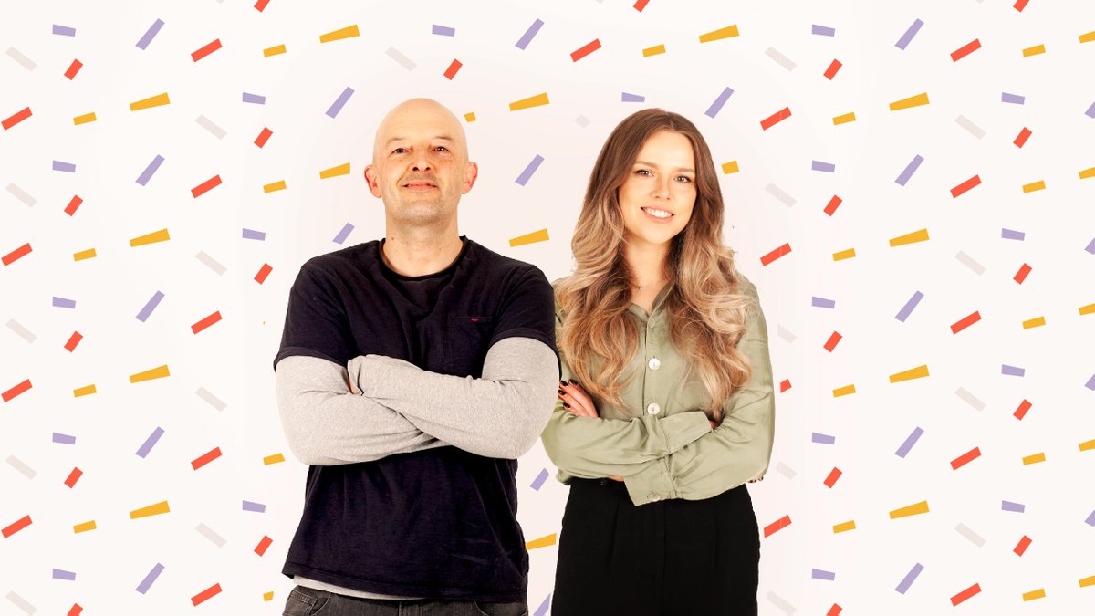 We’re celebrating two years with these legends. Dee Fallon is our resident Irish lucky charm and Matt Weston, our creative whizz kid and dedicated pub quiz master. Both make us chuckle with their wicked humour and they go above and beyond for others. Thank you! #workanniversary