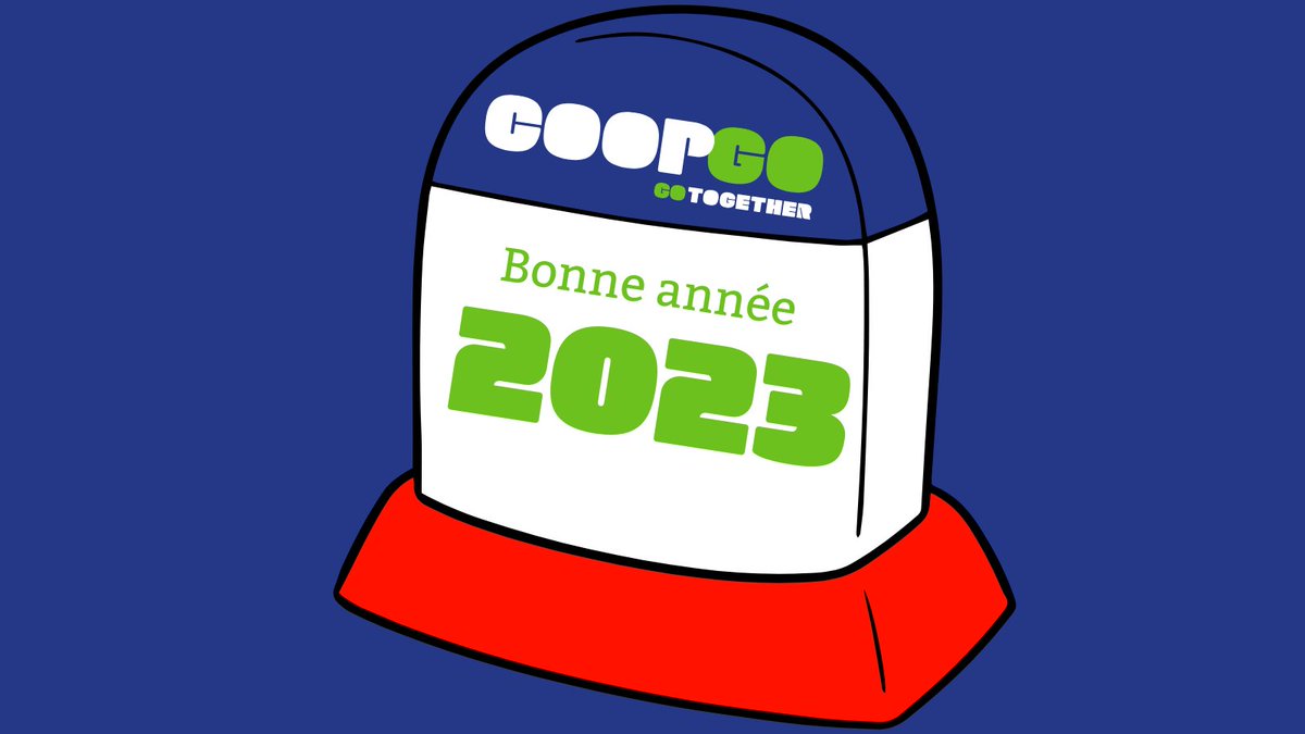 L'équipe COOPGO vous présente ses #vœux  solidaires pour l'année 2023. Nous nous efforcerons, tout au long de cette année, de continuer à développer des parcours de #mobilité inclusifs et accessibles à tous.