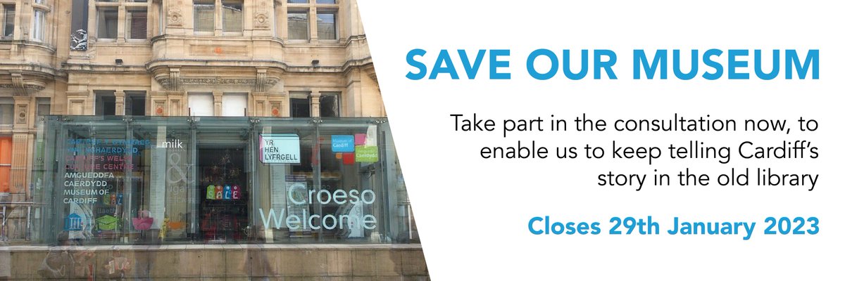 museumofcardiff's tweet image. Save our museum and sign the consultation!