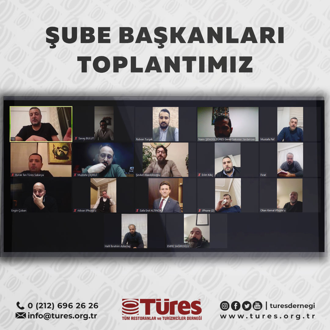 TuresDernegi's tweet photo. Şube Başkanları toplantımızı Bşk @RamazanBingol ile Bşk Vekilimiz @Savasbulutsb başkanlığında yaptık. Toplantıda şubelerimizin çalışmalarını, sosyal medya hesapları, şube yönetim kurulları, 2023 yılı faaliyetleri ve sektörümüzün son durumu istişare edildi. #SektörünGücü #TÜRES https://t.co/IYNfJCrS8X