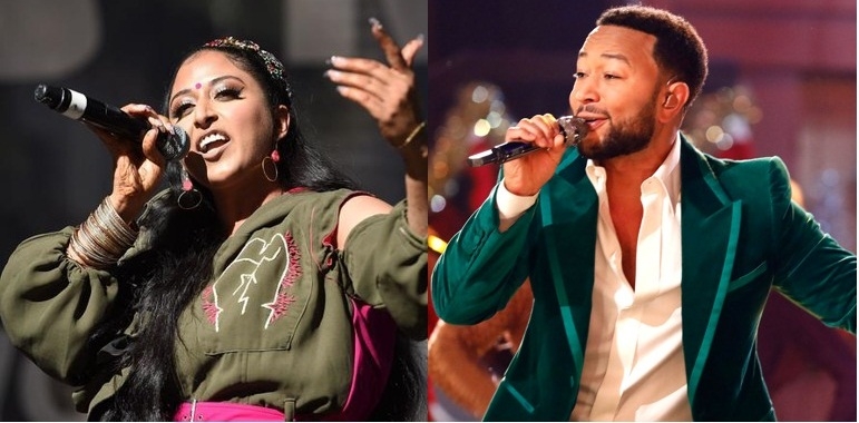 Indo-American rapper, songwriter and singer #RajaKumari has collaborated with musician #JohnLegend for a track called '#KeepWalking'. Read: bit.ly/3VJutCh @TheRajaKumari @johnlegend