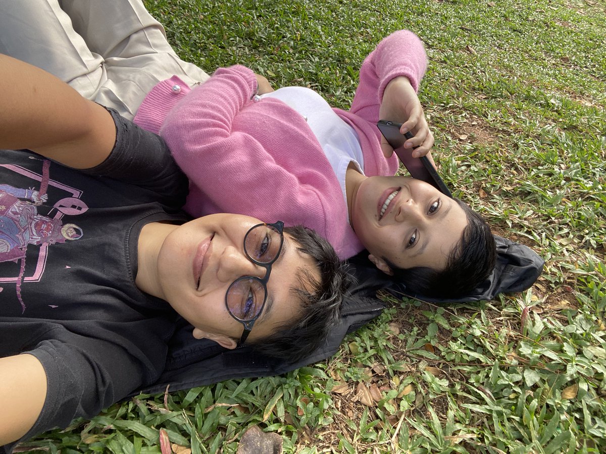 zohriatpuii's tweet photo. enjoying time in park with @SuhakaniKsoo https://t.co/LmDGQg0HP4
