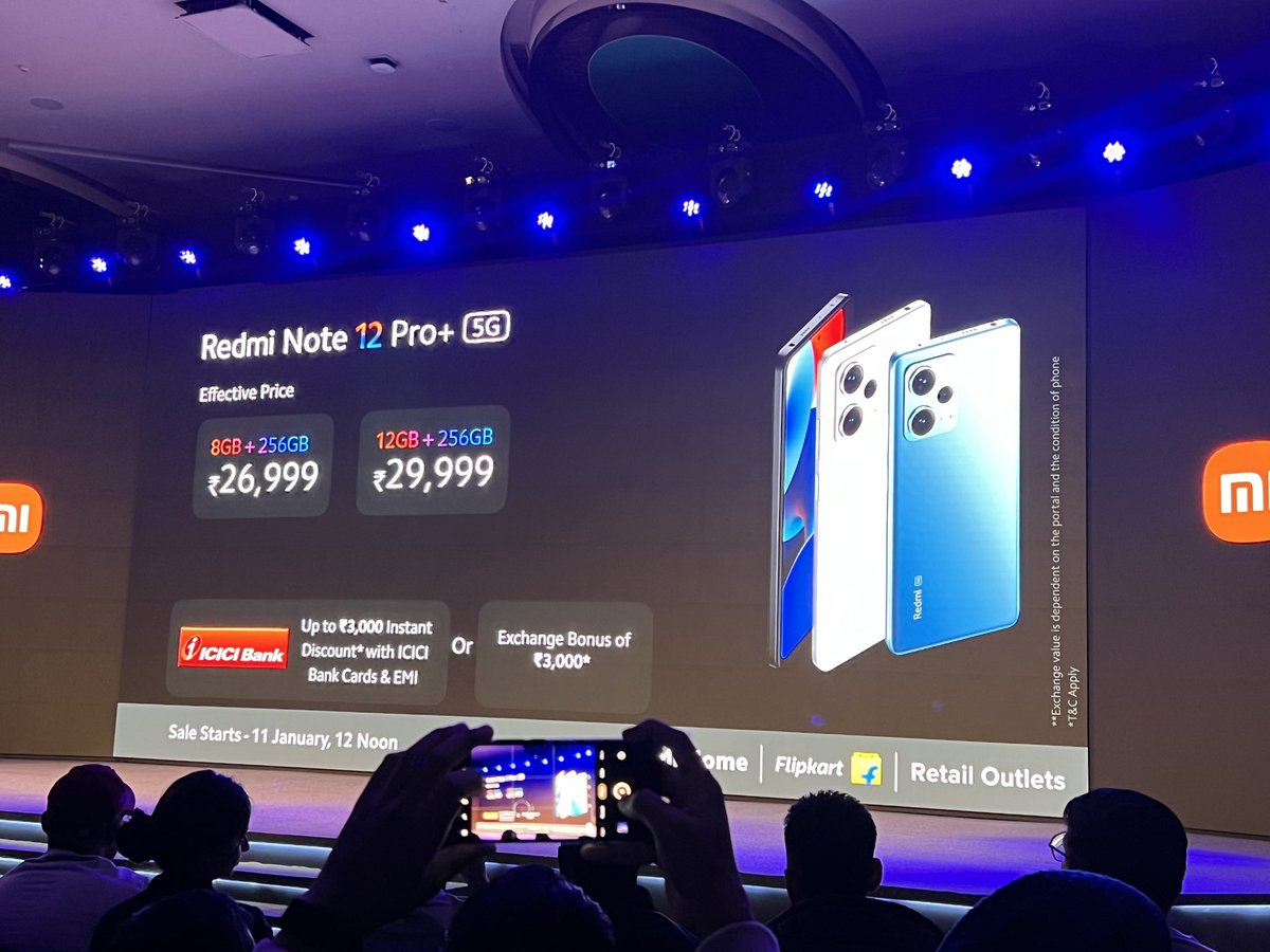Redmi Note 12 Pro + 5G Pricing & When good performance, stellar camera and honest pricing comes in the perfect package. #RedmiNote12ProPlus @RedmiIndia
