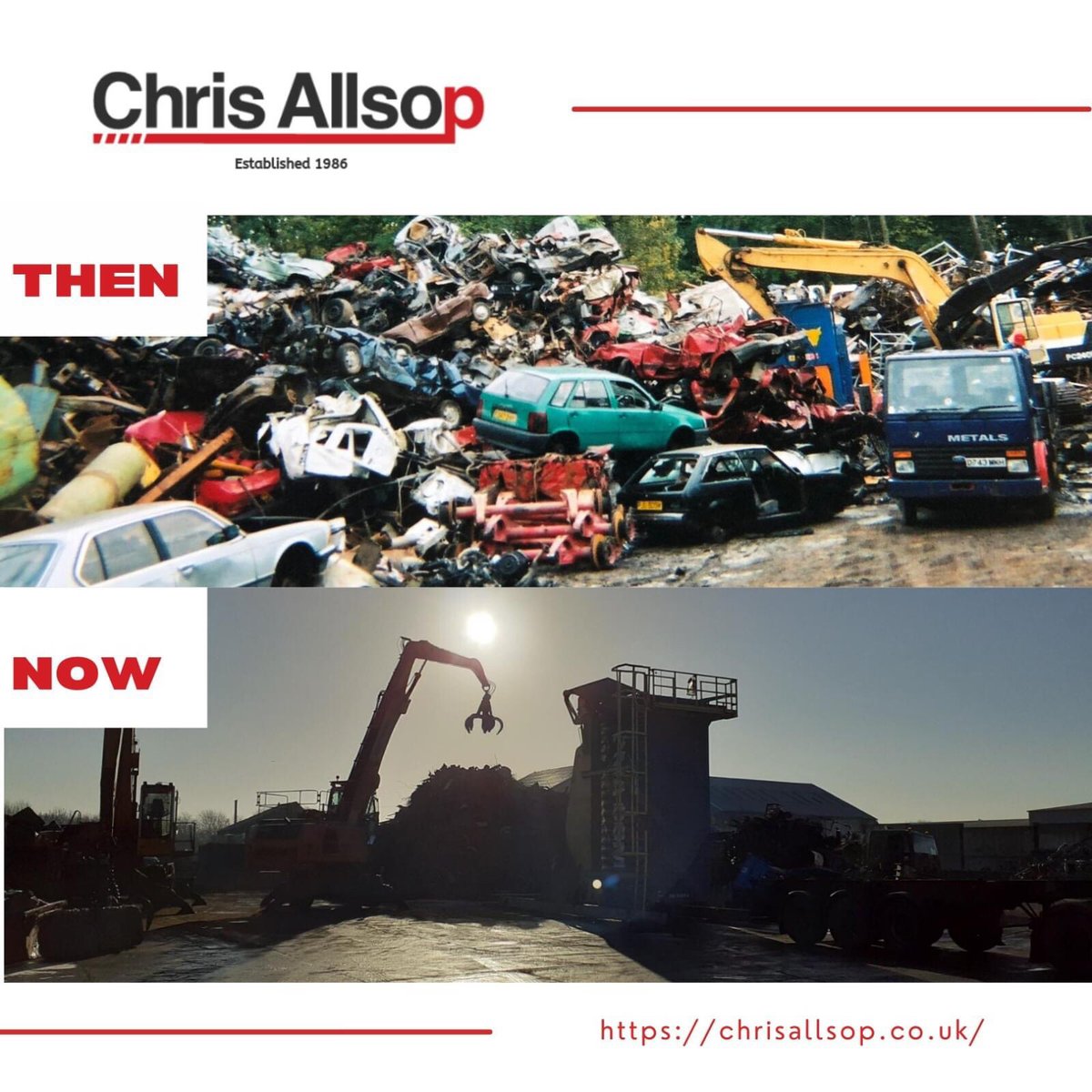 #throwbackthursday to the good old days... 😄🙏🏼
⠀
🌐 chrisallsop.co.uk⠀

#scrapmetal #recycling #scrapyard #scrap #recycle #metalrecycling #scrapmetalrecycling #scraplife #demolition #chrisallsop #familybusiness #eastmidlands #nottingham