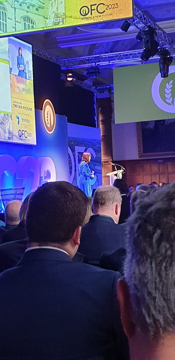 And we are underway!! Here's to a busy but enjoyable few days of networking, socialising and communicating with fellow farmers and like minded individuals

<a href="/oxfordfarming/">Oxford Farming Conference</a> 

#OFC23