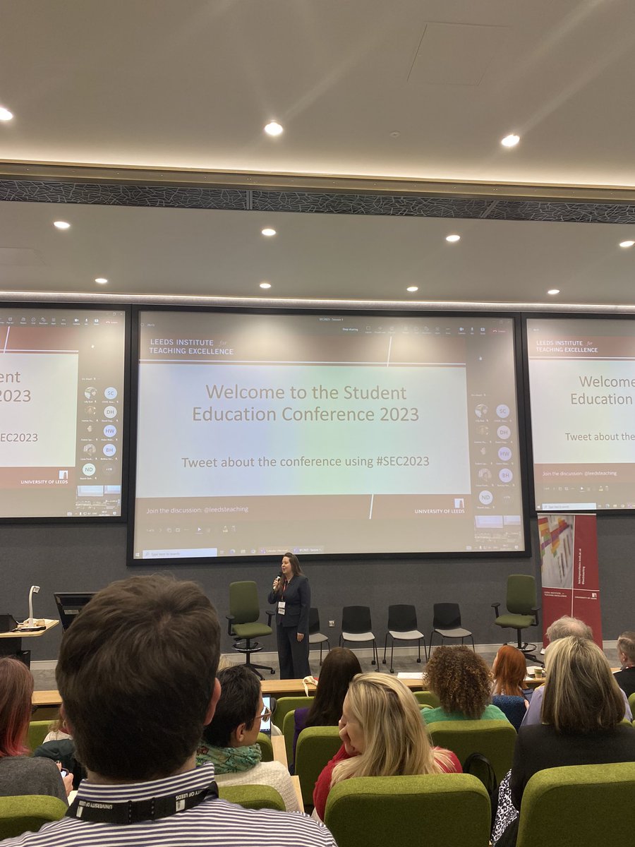 Ready for an exciting 2 days at #SEC2023 hearing about cutting edge developments in teaching @leedsteaching @SEBuitendijk