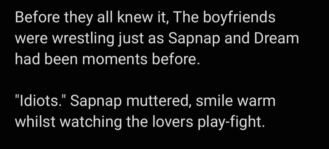 neayxs's tweet photo. hi. enjoy this dnf drabble i wrote at questionable hours of the morning. hope you enjoy!! :) (dw my writing will hopefully improve soon)

[#dnfdrabble #dreamnotfound #dnfwriting #dnftwt #writing] https://t.co/ConCVi7UJt