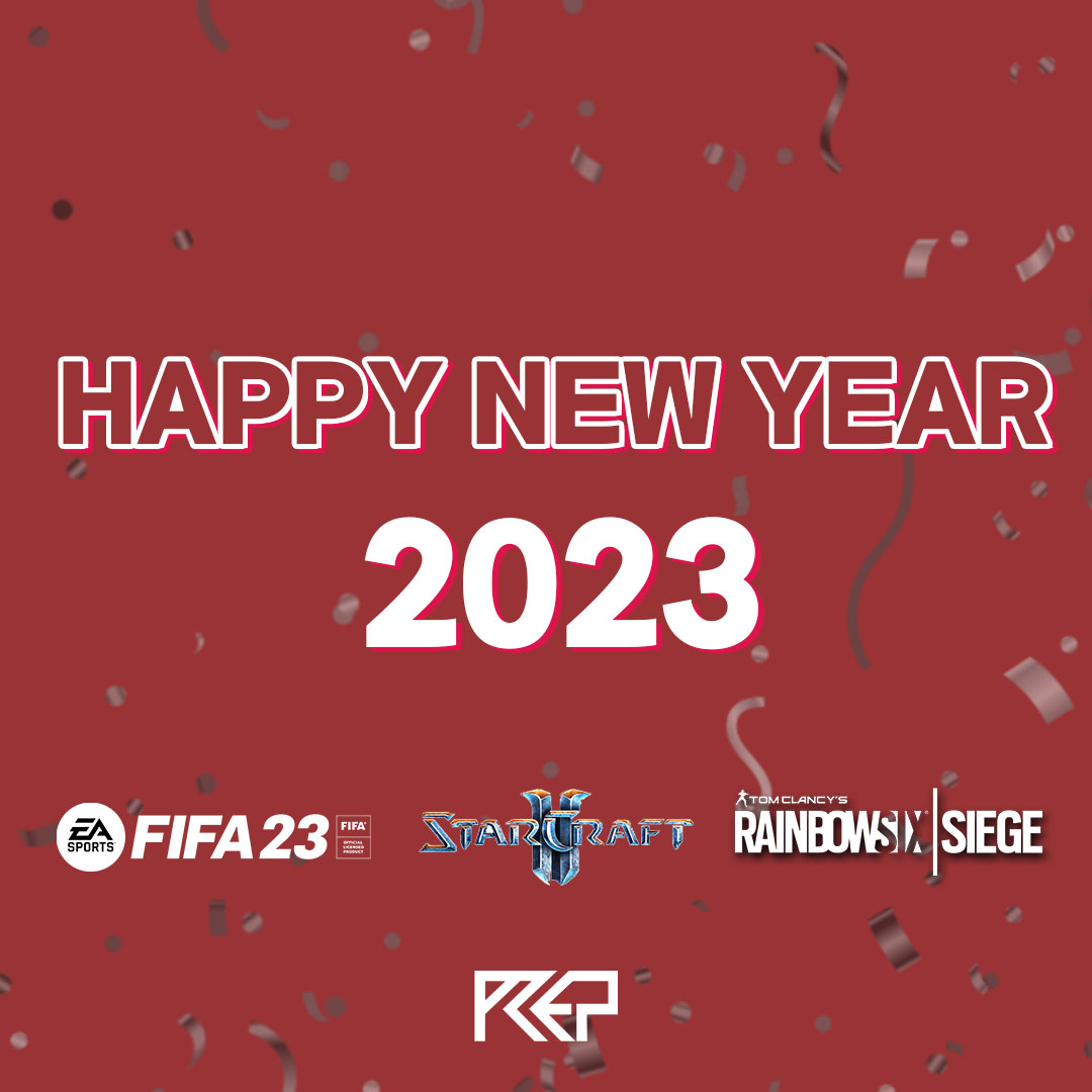 Hello everyone, this is PREP eSPORTS.

We send out new year's greeting a bit late.

In 2022 we had a lot of ups and also downs.
We'll try our best this year as well to grow further.

Thank you for supporting us and happy new year!

#Be_PREPed #SC2 #R6S #FIFA23