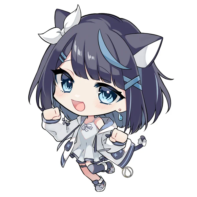 【お仕事】烏丸さんからのご依頼で瀬々良みとなさんのお誕生日にSDイラスト描かせていただきました改めてお誕生日おめでとうございます 
