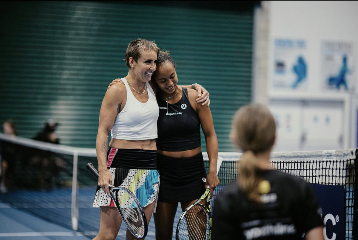 FUN start playing dubs with this young gun!…💪🏻 #ASBClassic #NewZealand #WTA50