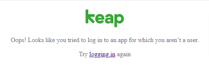 Beautiful slogan <a href="/KeapGrowing/">Keap</a>: ¨Absolutely everything an entrepreneur needs to win¨. Two days ago signing up and more than 24 hours not being able to use the tool (and nobody comes up with a solution). Is this everything I need? #Keap #fail #CRM #Entrepreneur