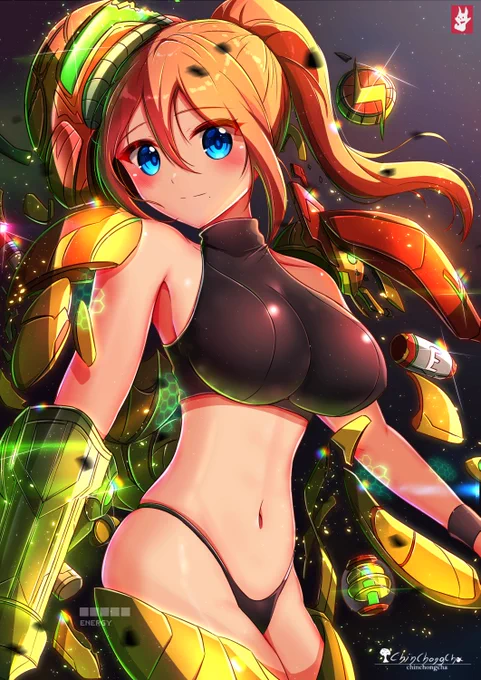 Samus zero suit #10 (Super  Over)サムス#Samus #Metroid 