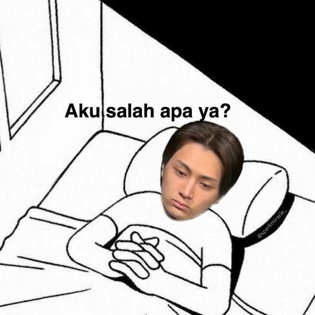athiethan's tweet photo. @bamyeonzie AKU KENAPAA https://t.co/Qmn5ybl9LN