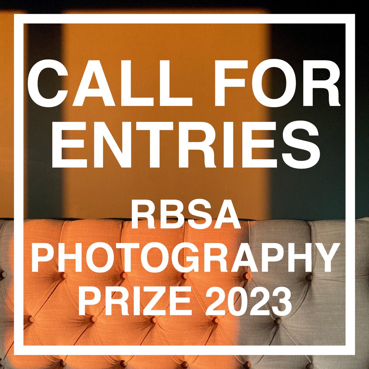 The RBSA Photo Prize is now open for entries, visit rbsa.org.uk/call-for-entri… to enter no matter your experience #callforartists #photography @ArtistOpenCalls @Call4ArtistsUK @callforartists @Call_for_Artist @callsforart @callforentries @The_RPS @kclphotosoc @royal_wales