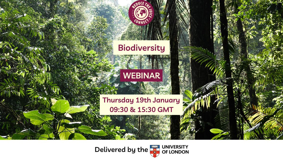 Two weeks until our #biodiversity webinar. We are excited to kick off the new year with a great discussion about this topic🐧 Join the global conversation and find out how you can win a prize and achieve the advocate award for your CV. Sign up link in our bio!