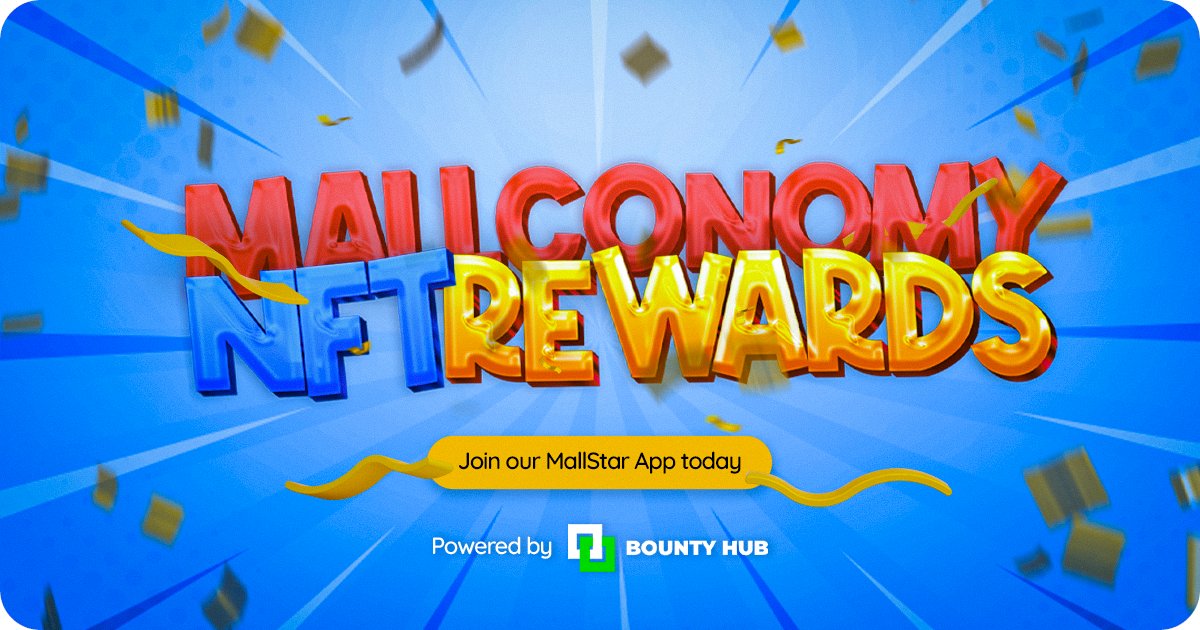 If you haven't logged into your MallStar app yet this year, then there might just be a special surprise waiting for you when you do!

As a thank you all for sticking with us, we have credited all users with 10 EXTRA spins to be used in our slot machine!

#NFT #Mallconomy