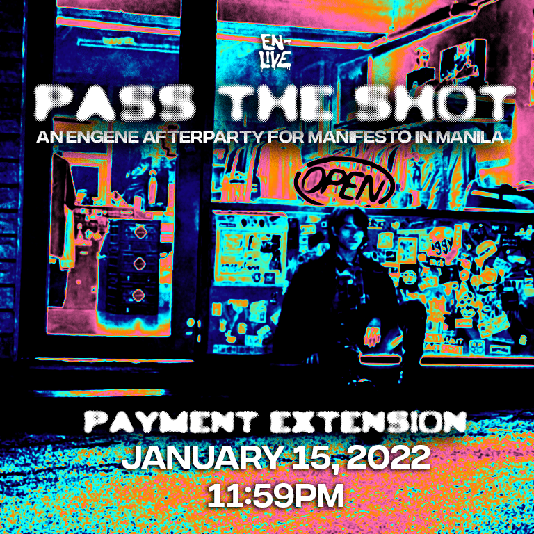 EN__LIVE's tweet photo. Hey ENGENEs! 

We have decided to extend the DOP and deadline of registration on January 15, 2023 at 11:59pm.

The links for the registration and payment are in the tweet below this.

#EN_LIVE #ENLIVE_PassTheShot https://t.co/CmKOFGeXdL