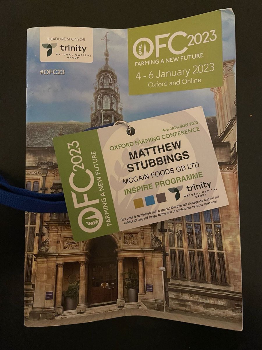 What a super start to #OFC23 Absolutely packed agenda full of knowledge, energy and experience. Phenomenal opportunity thanks to <a href="/TIAHnews/">The Institute for Agriculture and Horticulture</a> Thought provoking and inspiring discussion!