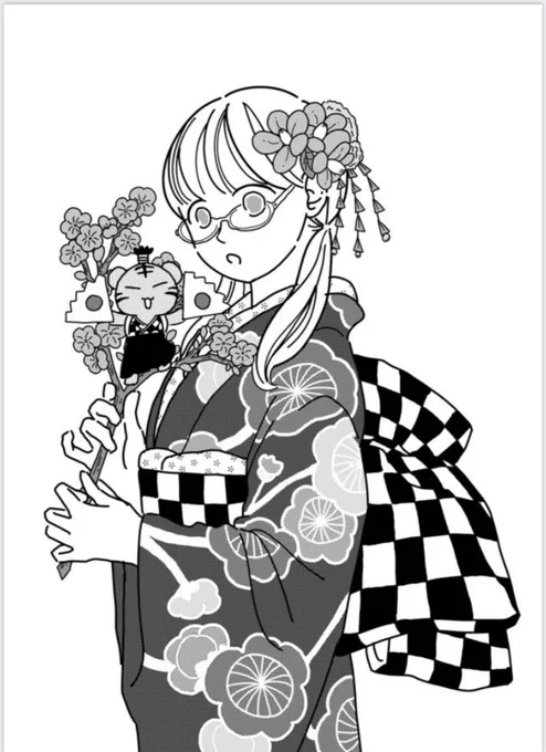 表紙和服シリーズ続いてるけど今回のと菊慈童のやつが特に気に入ってます 
