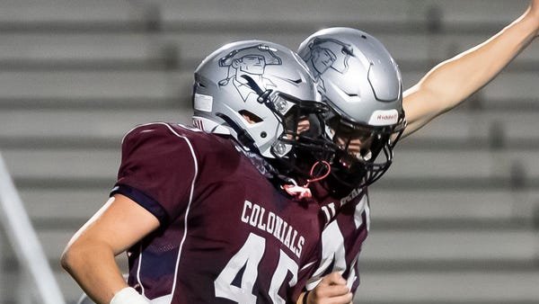 "To have this experience with him ... makes it really special."

After injuries, surgeries and other setbacks, New Oxford's Torbyn and Brittyn Eakins have found a Division I football opportunity together. ydr.com/story/sports/h…