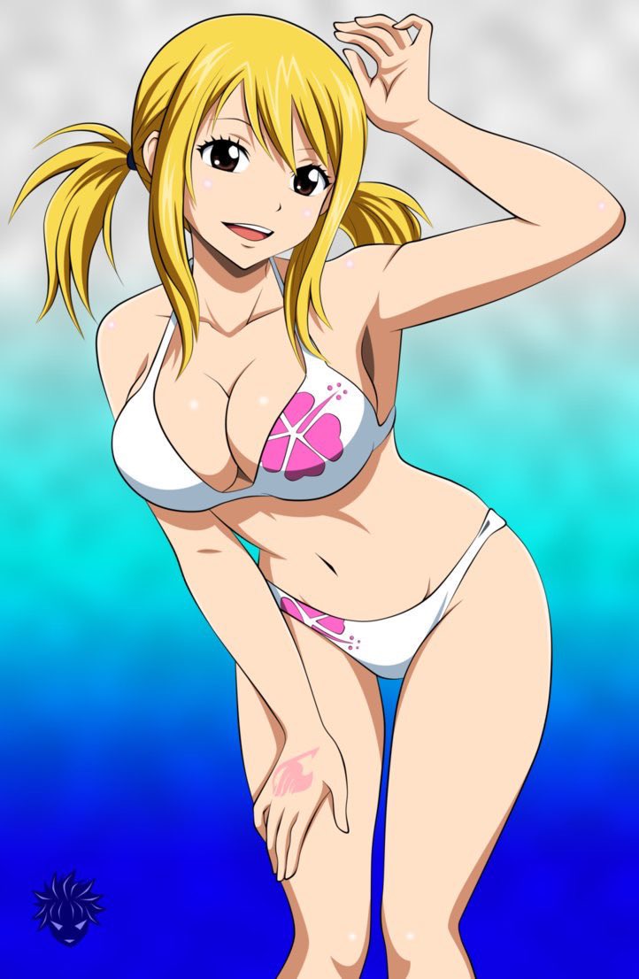 DragonShinigami on X: @WaifuAlert I love Lucy and Erza.😍💖💛❤️They're so  beautiful and sexy. I always love seeing this sexy blonde and sexy redhead  pair in bikinis. t.coH7inaRVHV9  X