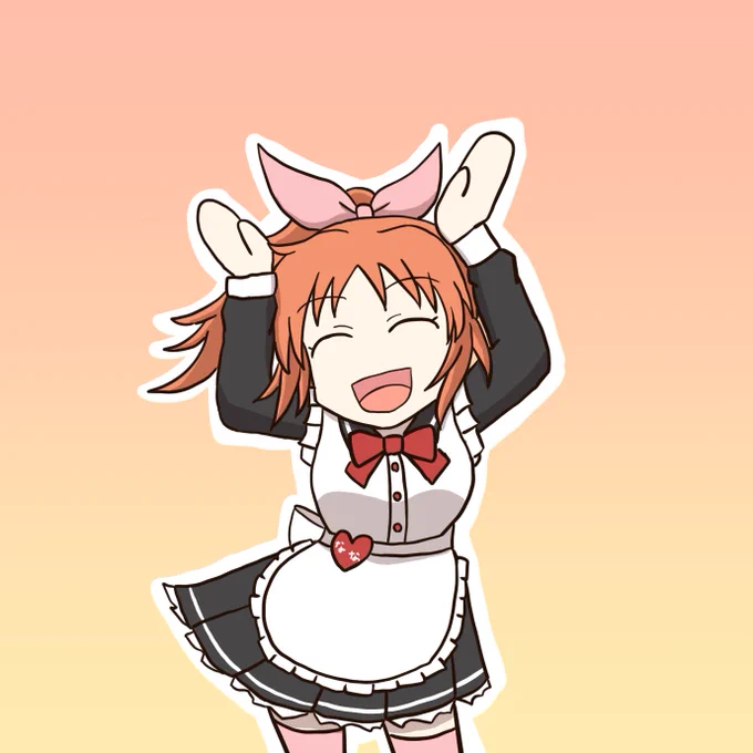 兎年の舞を踊る菜々さん。 