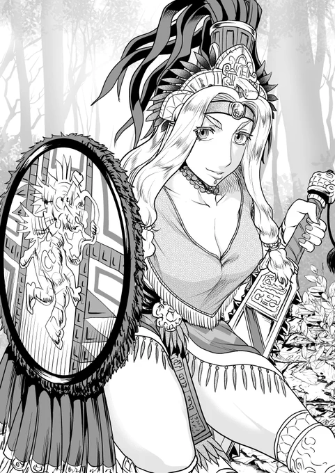 森の戦士な今日のお姉さん 