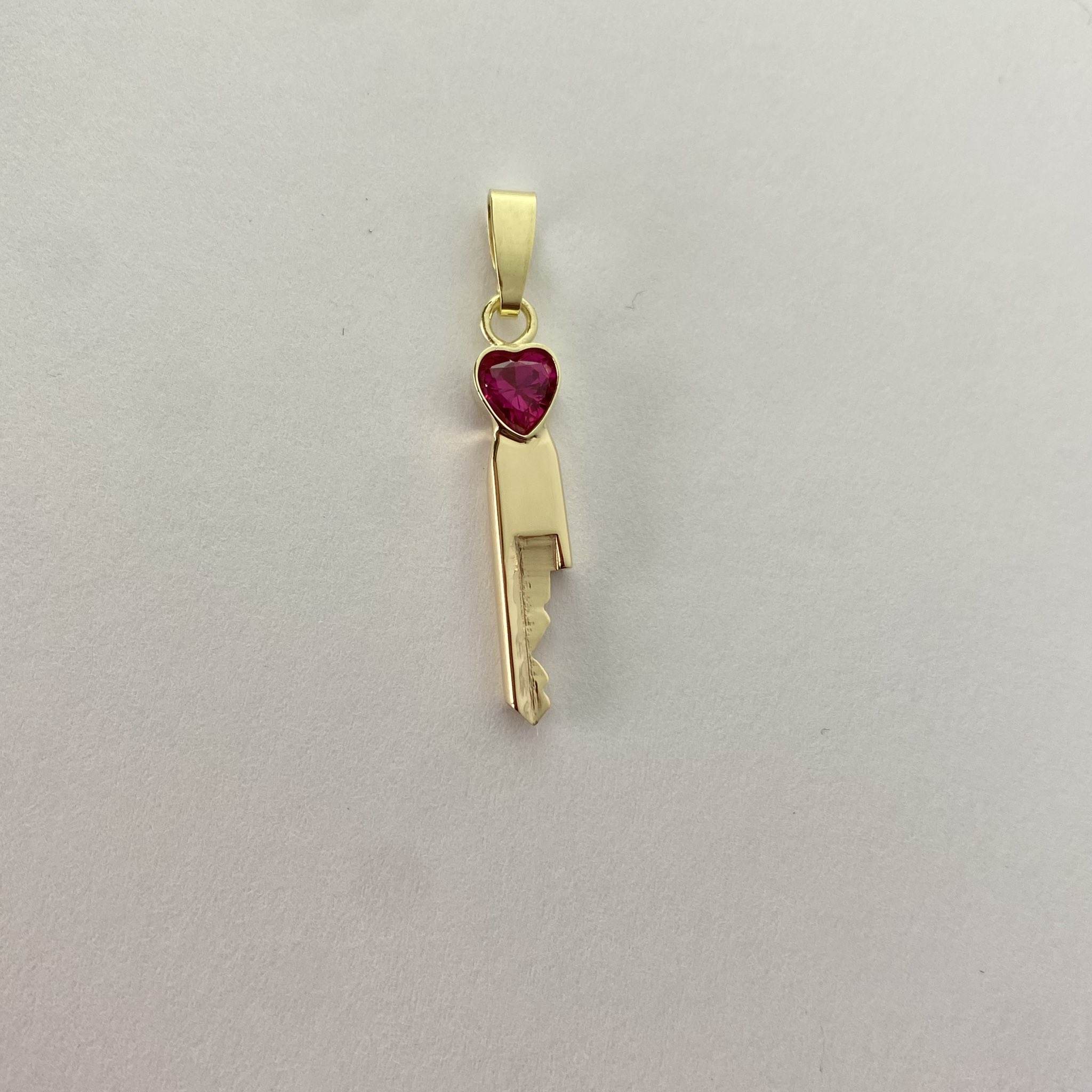 on Twitter "The Heart Key in 14 carat yellow gold for a