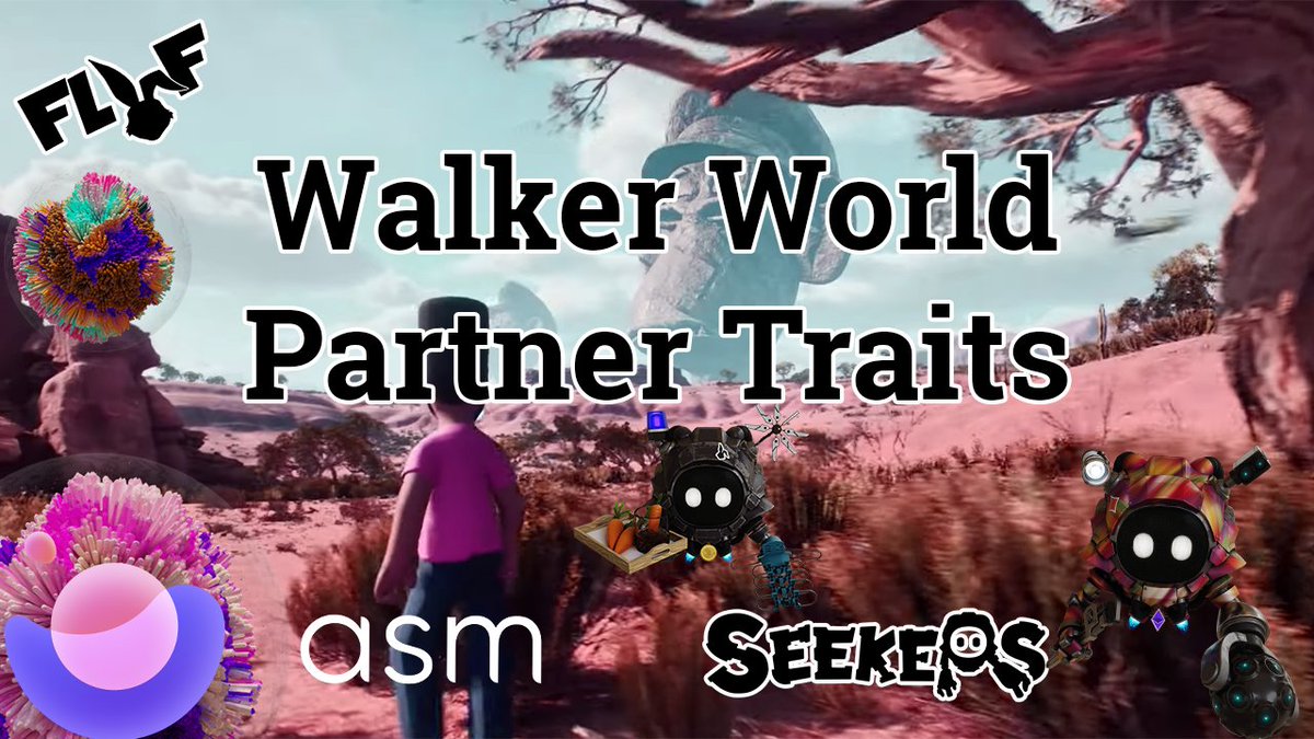 LoveForCrypto17's tweet photo. Walker World Lore dropped, @altstatemachine & @seekers_xyz Partner Traits snapshots in less than 12 hours.
Details on snapshots & mints of other Traits to be announced. #LFG
#LoveForCrypto #WalkerWorld #OpenMetaverse #Futureverse #NFTs
https://t.co/RztqA5HDwP via @YouTube https://t.co/IjbLjQf7zn