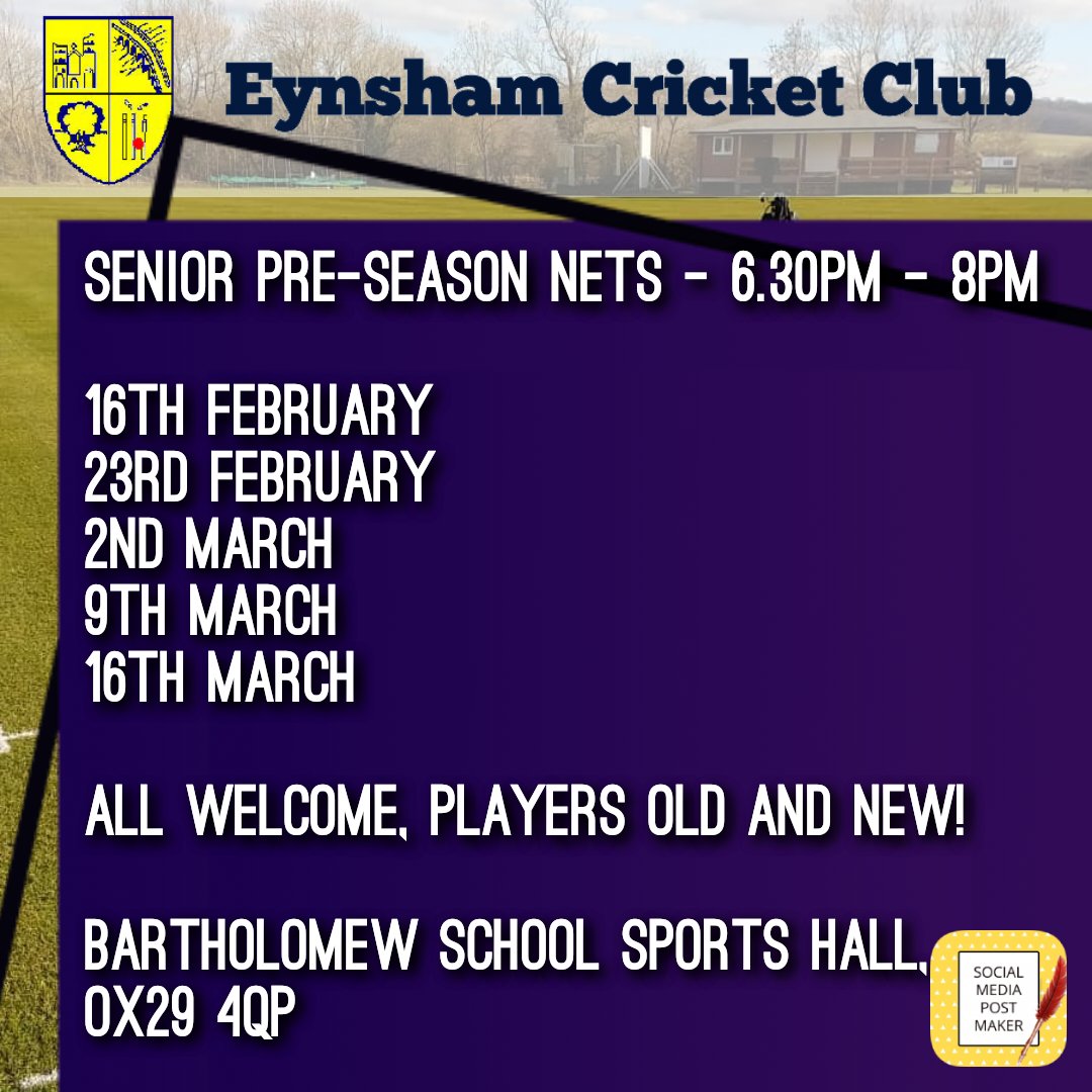 It's that time of year again! Preseason Nets start on the 16th of Feb, 6.30pm-8pm at Bartholomew Sports Hall, new players welcome!