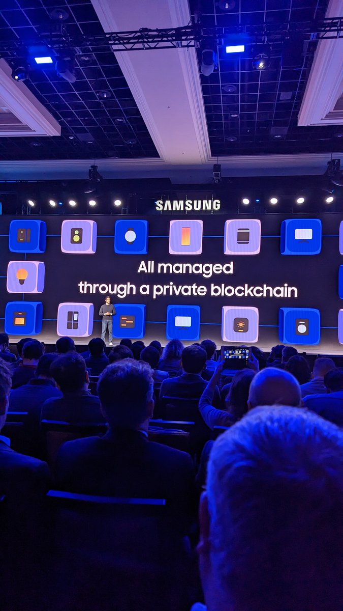 <a href="/Samsung/">Samsung Electronics</a> <a href="/Homeconnected/">Homeconnected</a> <a href="/ShenMilsomWilke/">Shen Milsom & Wilke</a> ...all managed through a private block chain
