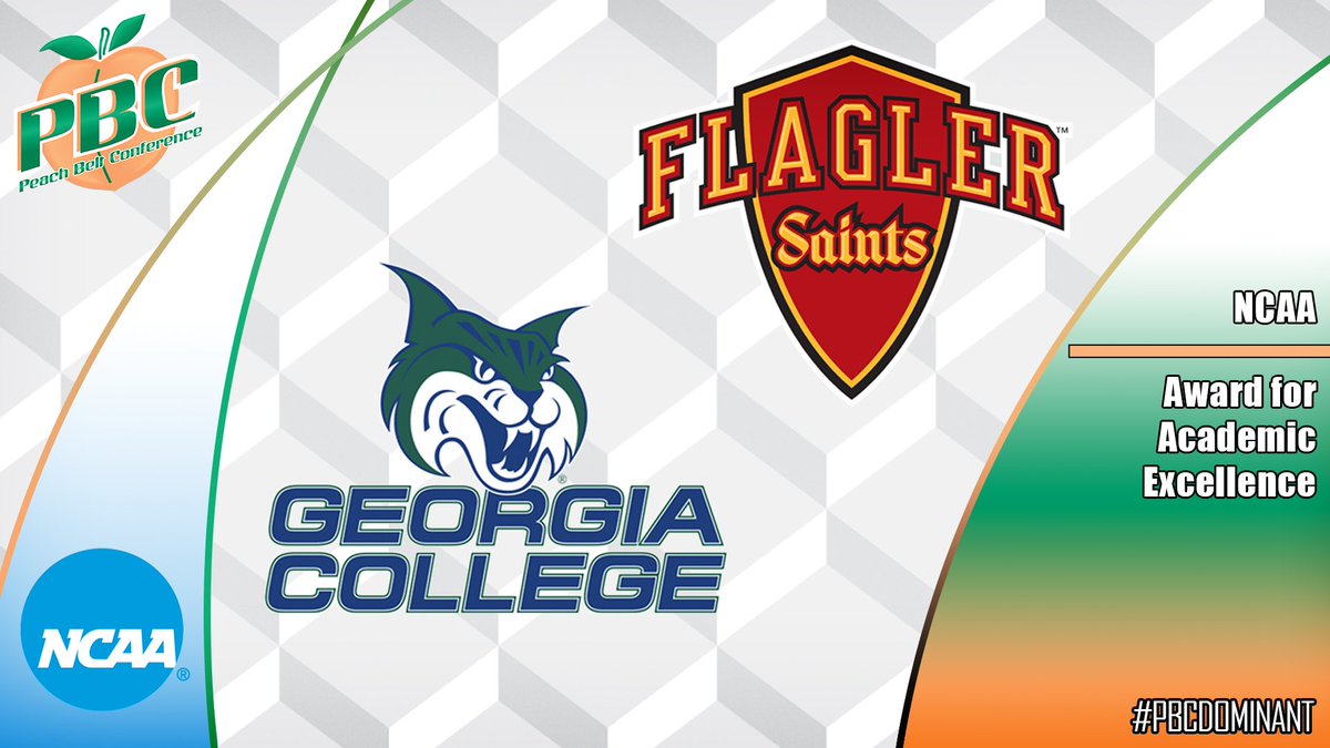Peach Belt (@peachbelt) on Twitter photo The NCAA recently announced the Presidents' Award for Academic Excellence with 44 institutions achieving an ASR of 90% or more with <a href="/GCSUBobcats/">GCSU Bobcats</a> and <a href="/FlaglerSports/">Flagler Athletics</a> on the list!
bit.ly/3GmoI7M
#PBCDOMINANT The NCAA recently announced the Presidents' Award for Academic Excellence with 44 institutions achieving an ASR of 90% or more with <a href="/GCSUBobcats/">GCSU Bobcats</a> and <a href="/FlaglerSports/">Flagler Athletics</a> on the list!
bit.ly/3GmoI7M
#PBCDOMINANT
