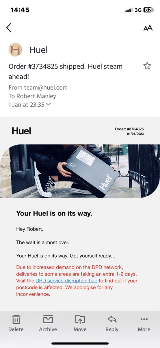 robbarrowboy's tweet photo. @huel Hi that’s great customer service thank you for you prompt reply is this the number you require..kind regards Rob https://t.co/M3LRKQIzYD